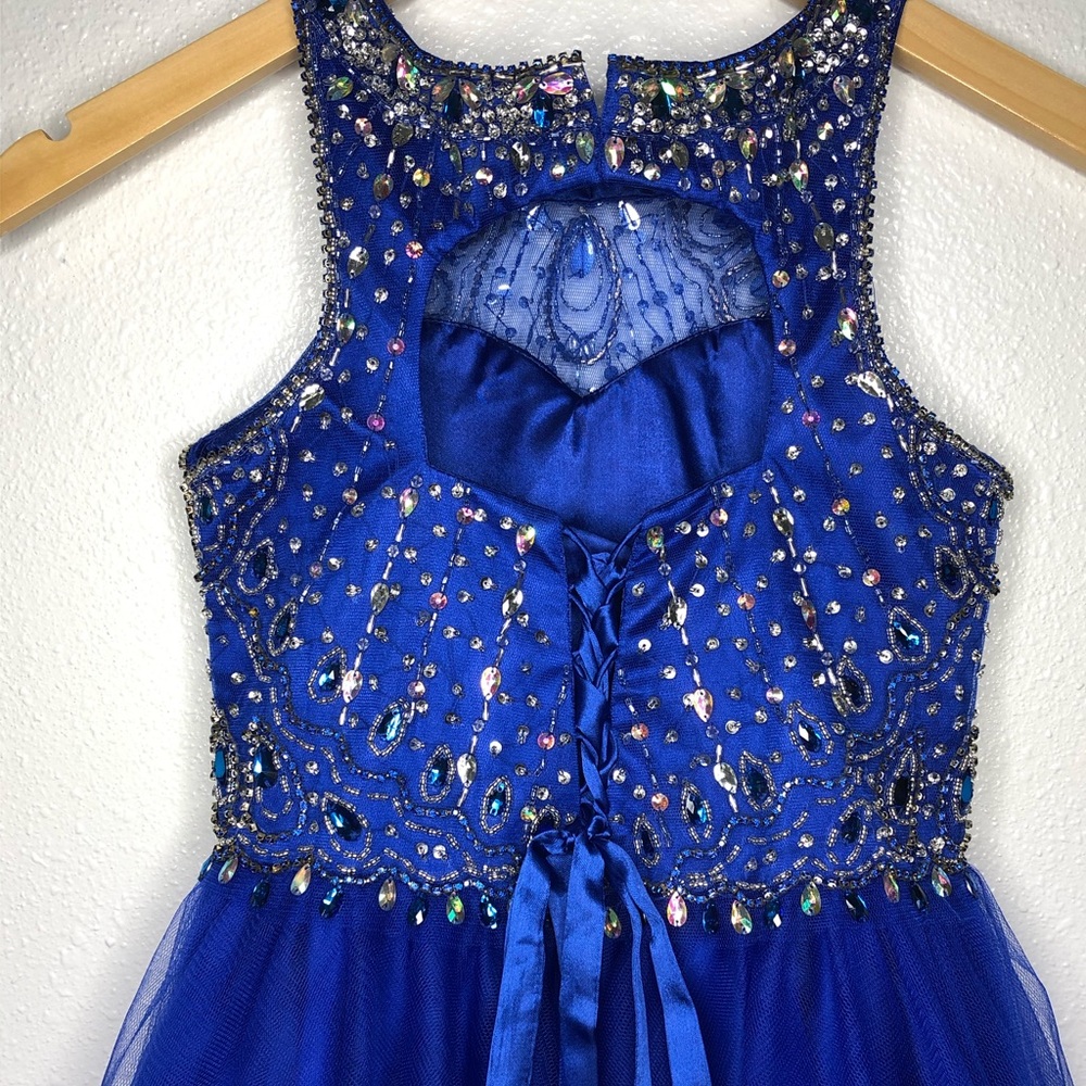 Cinderella Couture Short Formal Dress - Picture 6 of 7